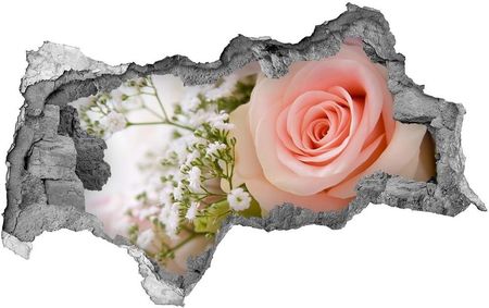 Wallmuralia Samoprzylepna Dziura Naklejka Bukiet Kwiatów 95X73Cm Nd-B-594295