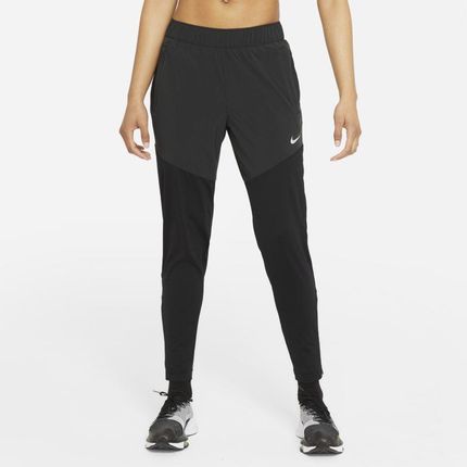 Nike Damskie Spodnie Do Biegania Dri-Fit Essential - Czerń