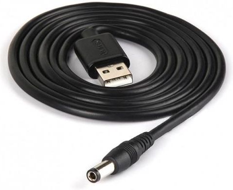 Unitek KABEL ZASILAJĄCY USB - WTYK DC 5.5/2.5MM 9V DO WZMACNIACZY (Y-C4046BK) (YC4046BK) (YC4046BK)