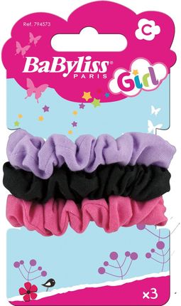 Babyliss Girl Gumki Dla Dzieci Typu Scrunchie 3 Sztuki