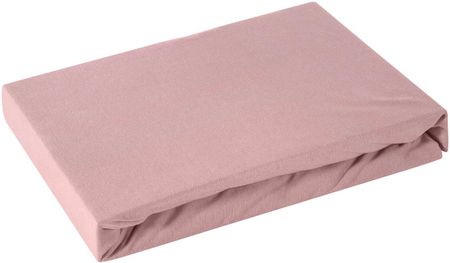 Eurofirany Prześcieradło Jersey Z Gumką 90X200 Design91 Pudrowy Róż