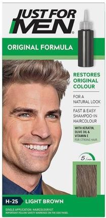 Just For Men Szampon koloryzujący do włosów H25 Light Brown 60 g