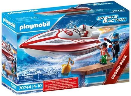 Playmobil 70744 Sport I Akcja Speedboat Racer