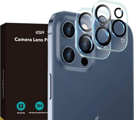 Esr Szkło hartowane na aparat Camera Lens Apple iPhone 12 Pro Clear [2 PACK]
