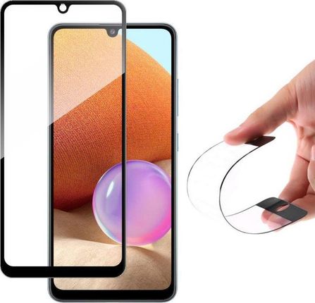 Wozinsky Full Cover Flexi Nano folia szklana szkło hartowane z ramką Samsung Galaxy A42 5G przezroczysty