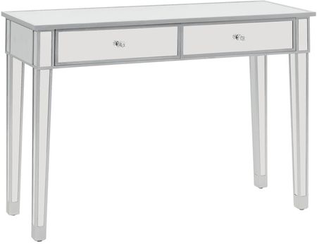 Lumarko Lustrzany stolik typu konsola, MDF i szkło, 106,5x38x76,5 cm