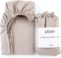 Zdjęcie Poofi Prześcieradło Do Łóżeczka 70x140cm Nugat - Wałbrzych
