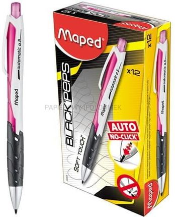 Ołówek Automatyczny 0,5 Różowy Blackpeps Maped