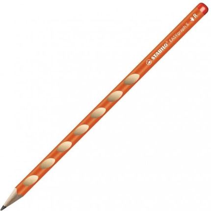 Stabilo Ołówek Dla Praworęcznych Hb Pomarańczowy Cienki Trójkątny Easygraph (4006381530675)