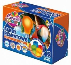 Zdjęcie Farby Plakatowe 6 Kolorów 20Ml Fluo Otocki (35451) - Bierutów