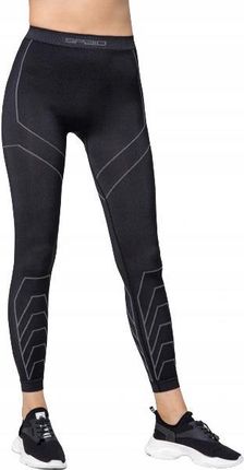 SPAIO RAPID LEGGINSY MOTOCYKLOWE K/R SZARE L