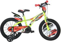 Zdjęcie Dino Bikes Rower Raptor 16” Żółty - Zielona Góra
