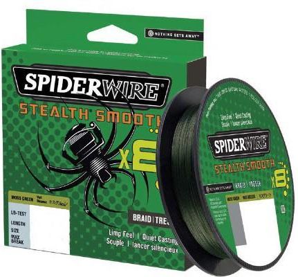 Spiderwire Plecionka Stealth Smooth 8 0,06Mm/150M oss Green