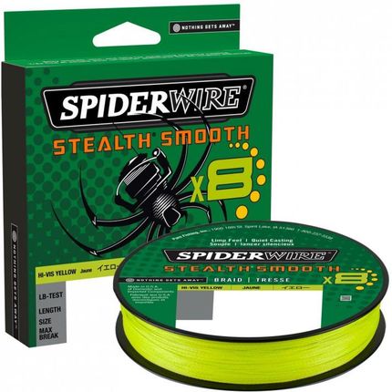 Spiderwire Plecionka Stealth Smooth 8 0,07Mm/150M Yellow
