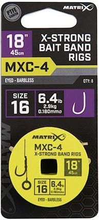 Matrix Przypon Mxc-4 X-Strong Bait Band Rig 16 0,18Mm/45Cm 8Szt