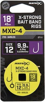 Matrix Przypon Mxc-4 X-Strong Bait Band Rig 12 0,234Mm/45Cm 8Szt