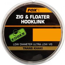 Zdjęcie Fox Materiał Przyponowy Edges Zig & Floater Hooklink Trans Khaki 15Lb 0,30Mm/100M - Nowy Sącz