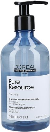 L’Oreal Professionnel Serie Expert Pure Resource Shampoo Szampon Do Włosów Przetłuszczających Się 500 ml