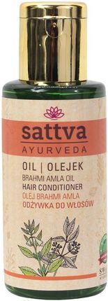 Ayurveda Brahmi Amla Oil Ziołowy Olejek Do Skóry Głowy Przyspieszający Wzrost Włosów 100 ml