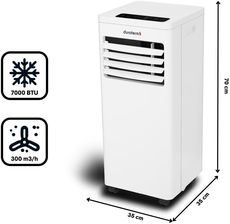 Zdjęcie Klimatyzator Kompakt Duraterm DRAC10-7 - Drawno