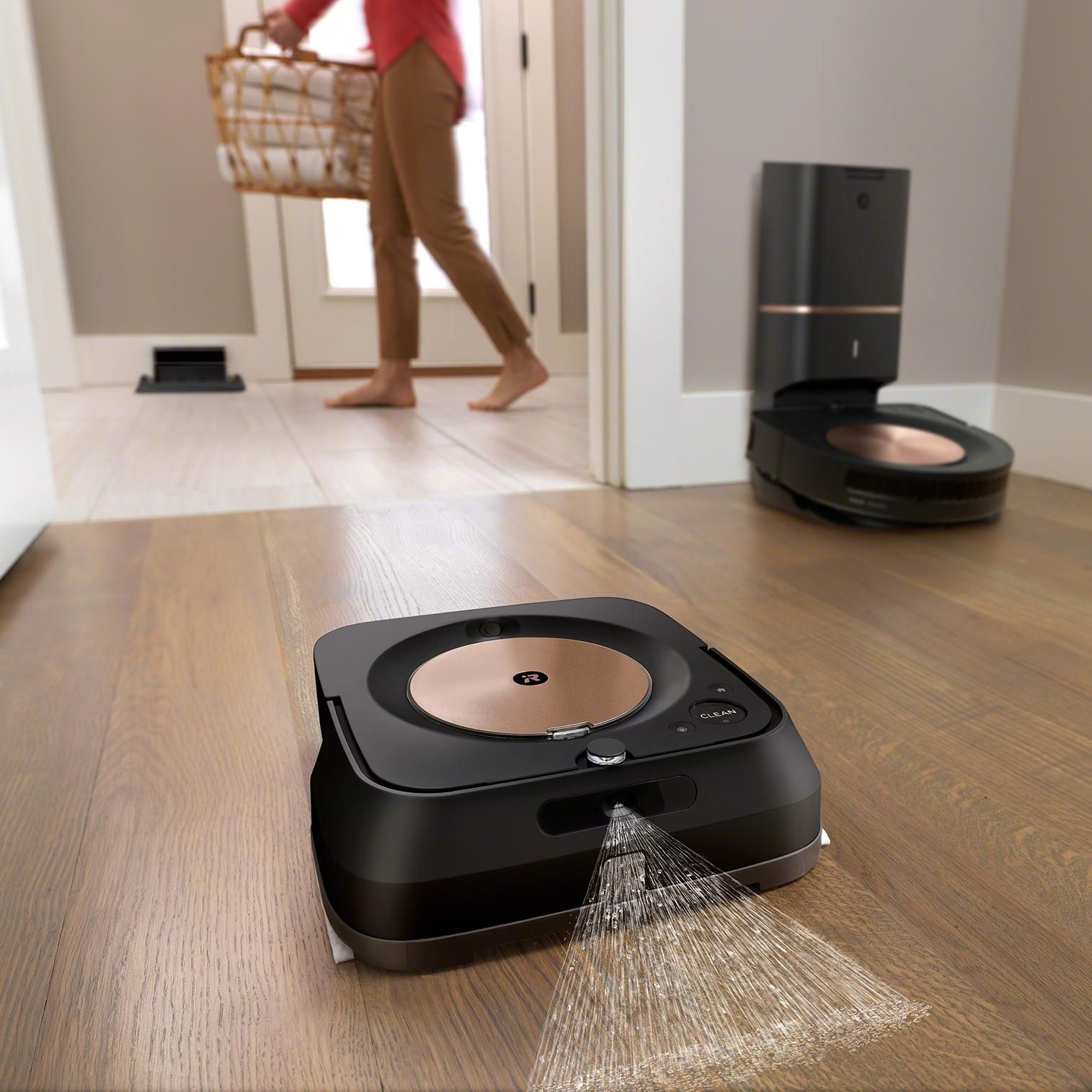iRobot Robot mopujący Braava jet m6 m6132 - zdjęcie 2 iRobot Robot mopujący Braava jet m6 m6132