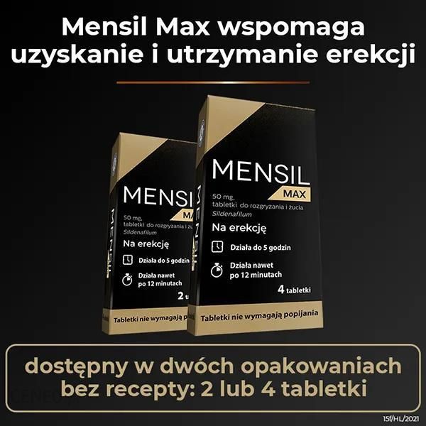 Mensil Max 50 mg 4 tabl.