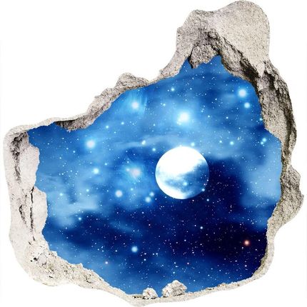 Wallmuralia Foto Zdjęcie Dziura Na Ścianę Księżyc W Pełni 75x75cm