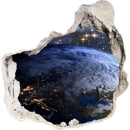 Wallmuralia Foto Zdjęcie Dziura Na Ścianę Planeta Ziemia 75x75cm