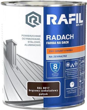 Rafil Radach RAL8017 Brązowy Czekoladowy Połysk 0,75L