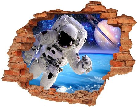 Wallmuralia Foto Zdjęcie Dziura Na Ścianę Astronauta 90x70cm