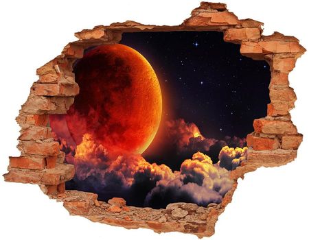 Wallmuralia Foto Zdjęcie Dziura Na Ścianę Zaćmienie Księżyca 90x70cm
