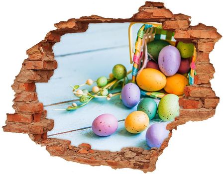 Wallmuralia Samoprzylepna naklejka na ścianę Wielkanocne jajka 90x70cm