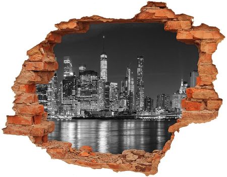 Wallmuralia Dziura 3D Foto Tapeta Naklejka Jeleń O Wschodzie 90x70cm