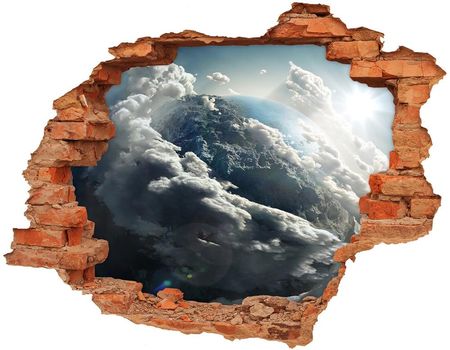 Wallmuralia Foto Zdjęcie Dziura Na Ścianę Planeta Ziemia 90x70cm