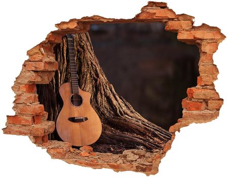 Wallmuralia Fotoobraz Dziura Na Ścianę Gitara Akustyczna 90x70cm