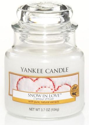 Yankee Candle Snow In Love Christmas Scent Świeca zapachowa 104g 105 g