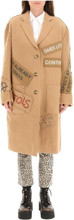 R13 wool graffiti coat Ceny i opinie Ceneo.pl