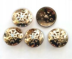 Zdjęcie Guziki Metalowe 23Mm Stopka 5Szt 117 - Jeziorany