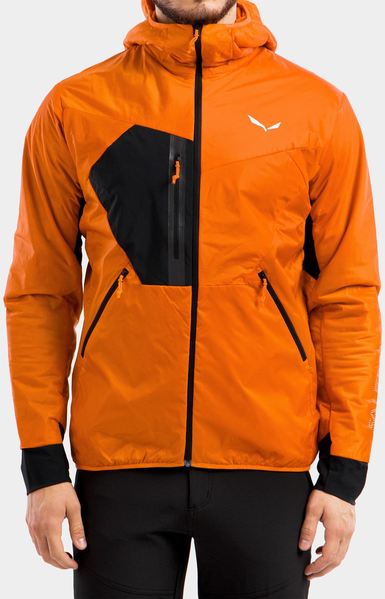 SALEWA KURTKA HYBRYDOWA PEDROC HYBRID TWR HOOD JACKET RED O