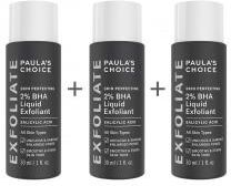 Paulas Choice Skin Perfecting 2% Bha Liquid X 3 Płyn Złuszczający Z 2% Kwasem Salicylowym 30ml X 3 Szt