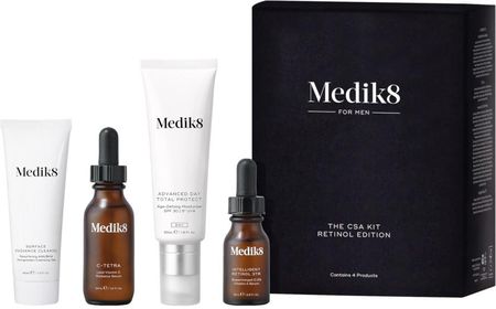 MEDIK8 For Men CSA Kit Retinol Edition zestaw przeciwstarzeniowy z retinolem dla mężczyzn