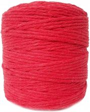 Zdjęcie Osmo Sznurek Bawełniany Do Makramy Czerwony 100M 5Mm - Koluszki