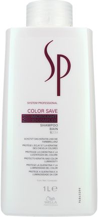 Wella Professionals Sp Color Save Shampoo Szampon Do Włosów Farbowanych 1000 ml