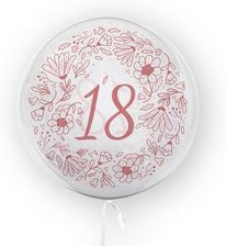 Zdjęcie Tuban Balon 45Cm 18-tka Kwiaty 3701 - Sierpc