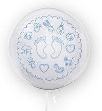 Zdjęcie Tuban Balon 45Cm Stópki Niebieski 3645 - Głogów