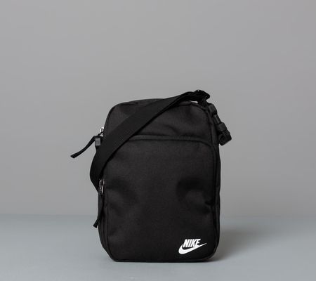 Nike Sportswear Heritage Shoulder Bag Black White - Ceny i