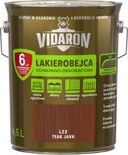 Zdjęcie Vidaron Lakierobejca Ochronno-Dekoracyjna L22 Teak Java 4,5L - Poznań