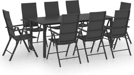 Vidaxl Meble Ogrodowe Stół I Krzesło Krzesła 8 Szt Zestaw