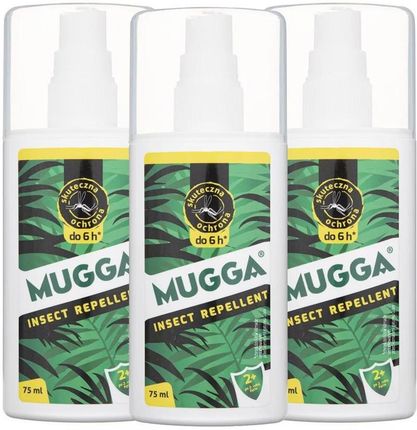 Vidaxl Mugga Spray 9,5% Deet Zestaw 3X75Ml