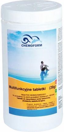 Namaxa Importer Chemoform 1Kg Tabletki Multifunkcyjne 6W1 20G Chlor Basen